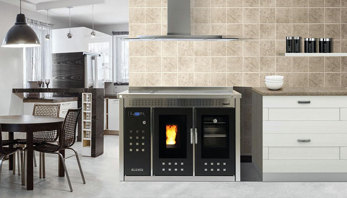 Cucine a pellet e legna